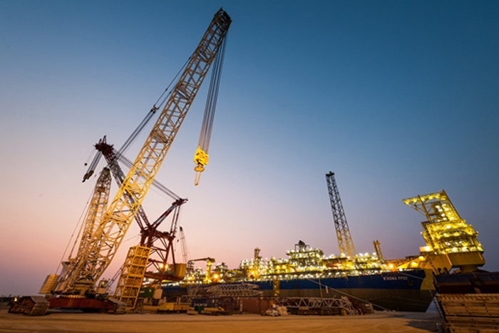 MOPU STOR Rig DELBA 2000 Rig & ENCANA Deep Panuke